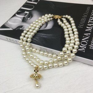 ⭐Vivienne Westwood Drop Pearl  Necklace in Gold